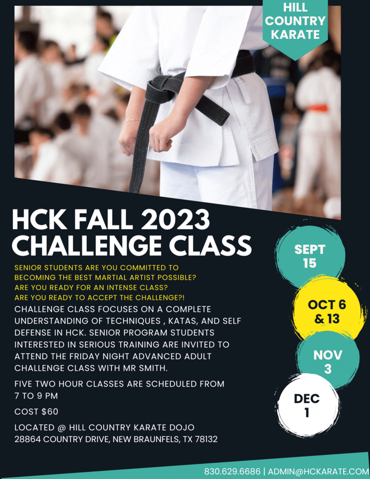 2023 HCK Fall Challenge Classes