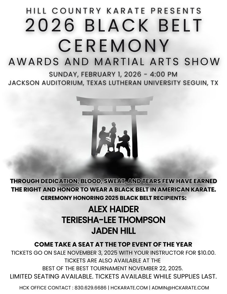 2026.2.1 Black Belt Ceremony