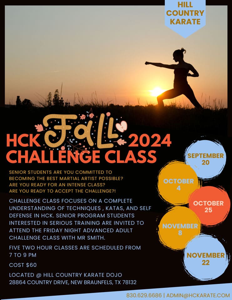 Fall 2024 Challenge Classes