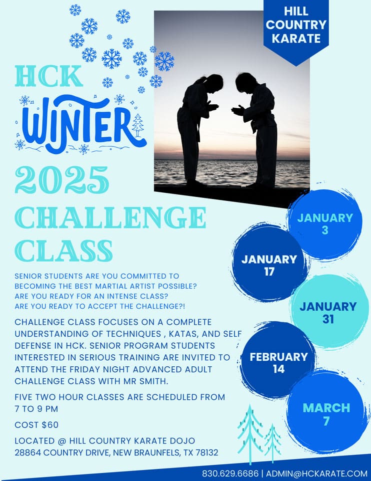 Winter 2024-2025 Challenge Classes